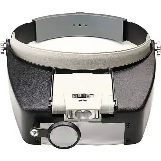 Head Magnifier with LED Light front image view-205927H