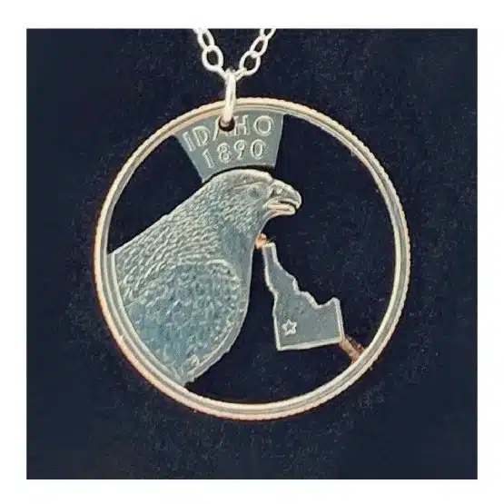 ID. Coin Cut Jewelry State Quarter Chain image view-20561ID