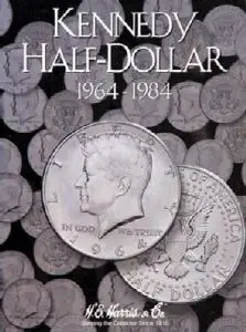Kennedy half-dollar coin folder 1964-1984 No. 1-front cover image-20802