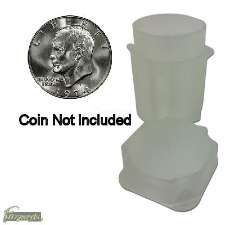 Large-Dollar-Coin-Tube–Square-Guardhouse-single-lid-off-to-left-front-Eisenhower-coin-Image-left-corner-coin-not-included-21060