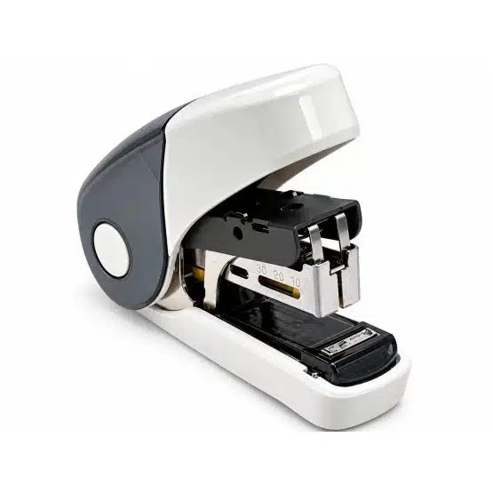 White MAX stapler for cardboard coin holders - 20030W