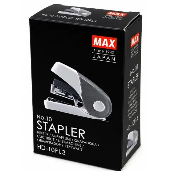 MAX white flat clinch stapler HD-10FL3 - 20030W