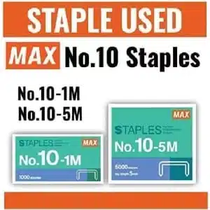 MAX mini staples 10-5M or 10-1M-image-20031-32TN
