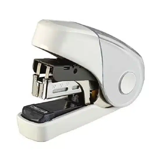 MAX flat clinch stapler-white-image-20030w