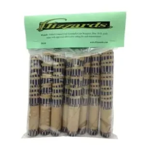 Paper Coin Wrappers for Nickels crimped-end packaged front image view-20130TN