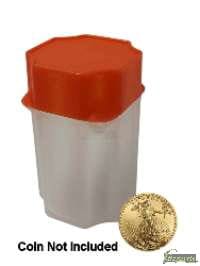 1 American Gold Eagle 1oz square coin tube-Guardhouse, single tube with gold eagle image-coin not included-20167-1