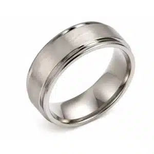 Personalized men's stainless steel ring-20597SR305