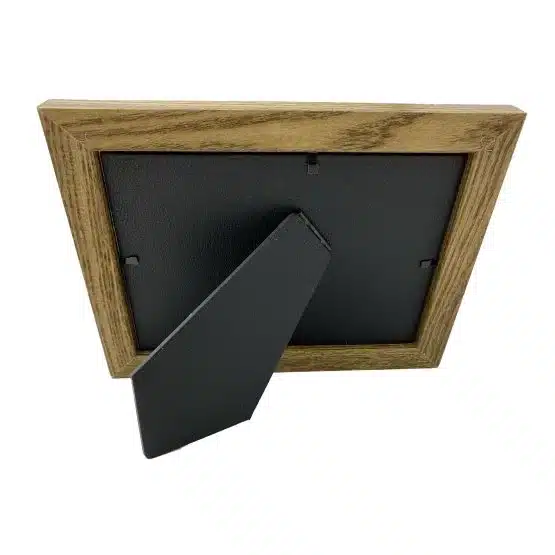 Rear of Frame with kick stand extended short side image view