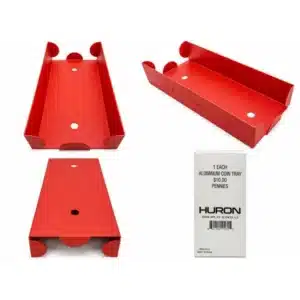 Huron red tray multiple views - 21032