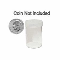 Large Dollar coin tubes by BCW-single-standing, cap on-coin not included-20984