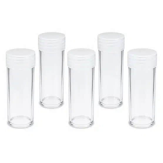 Round quarter coin tubes-209815