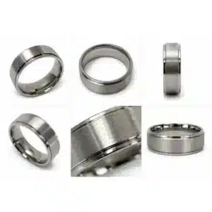 Stainless steel wedding ring for men-20597SR225
