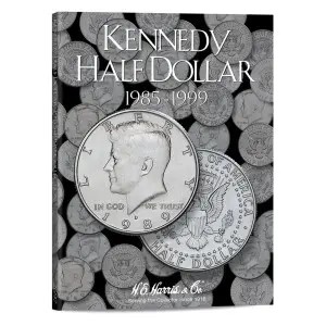 Kennedy half dollar folder-no. 2-1985-1999-front cover image-20803