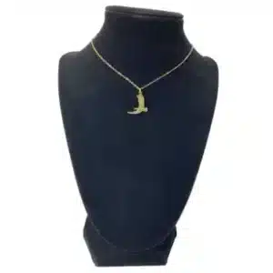 Sacagawea Coin Necklace, Eagle, No Rim Cut Coin Necklace on black display image view-20562226