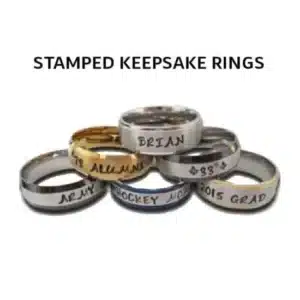 Stainless Steel Jewelry | Personalized Rings