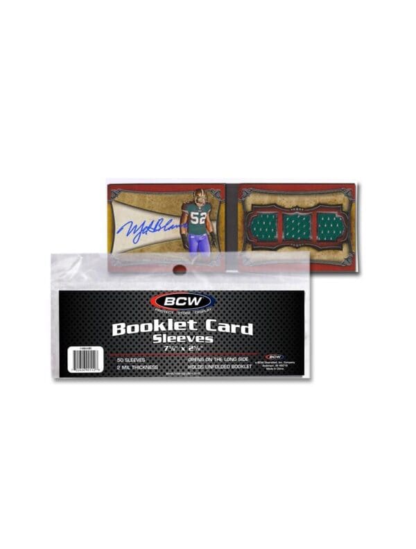 BOOKLET CARD SLEEVES - HORIZONTAL