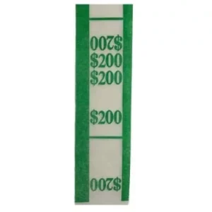 N.F. String 200-dollar green money bands image view-21508TN