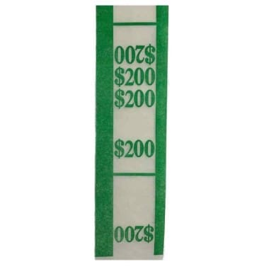 N.F. String 200-dollar green money bands image view-21508