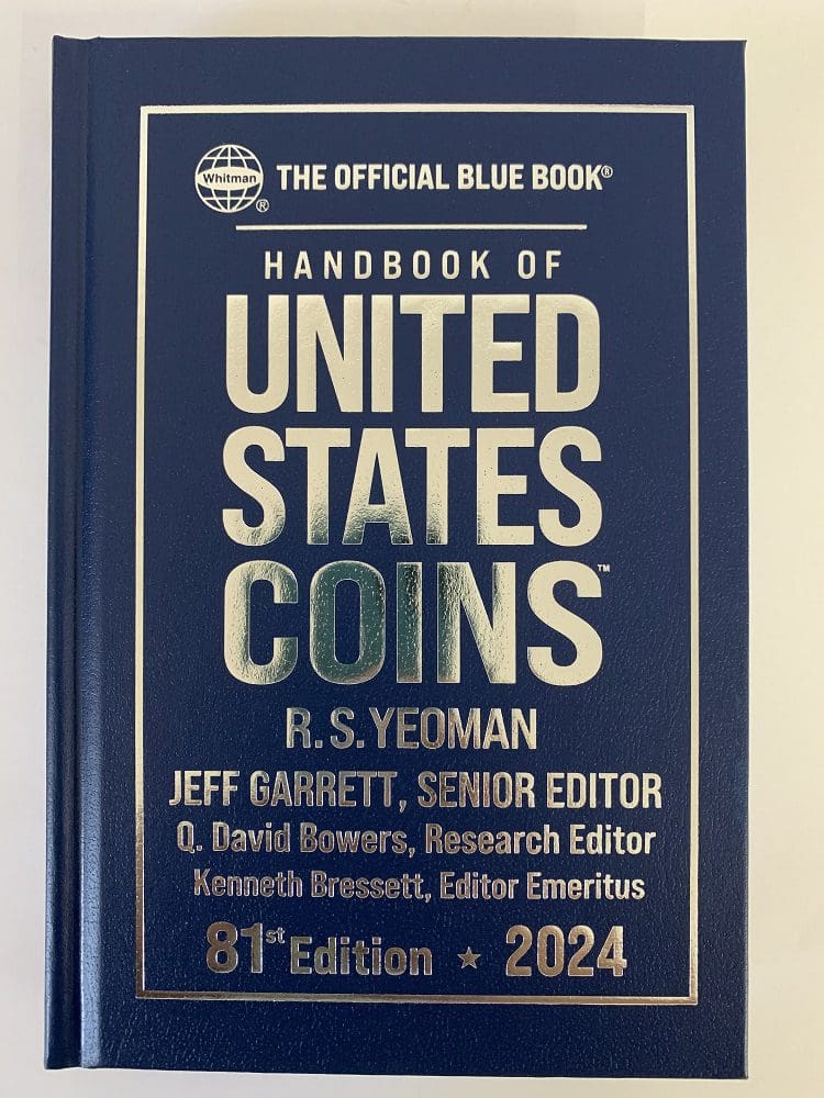 2024 Blue Book, Handbook of U.S. Coins Hardbound, 81st Ed Flizzards