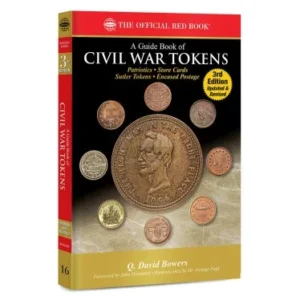 Civil War Tokens price guide-front cover-21556TN