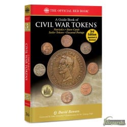 Civil War Tokens price guide-front cover-21556