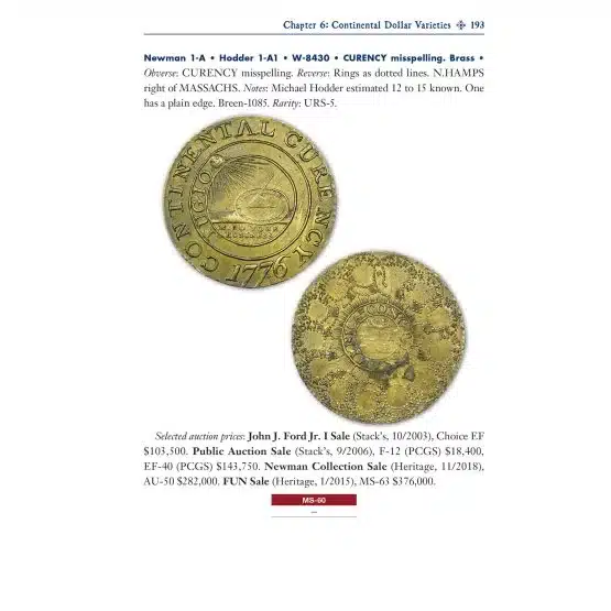Revolutionary War paper money guide page 193-21542