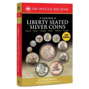 Seated Liberty Silver coins guide book front cover image view-21547TN
