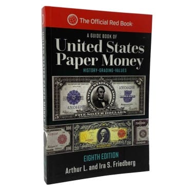 United States paper money 8th edition front cover of book image view-21576