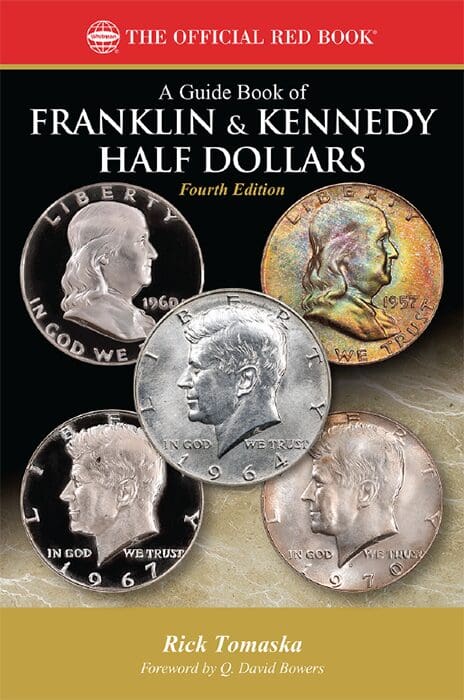 Franklin and Kennedy Half Dollar Guide Book by Whitman
