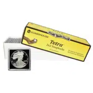 Guardhouse Tetra Snap Lock, ASE, 40.6mm Coin Holder, coin not included, 25 pack image view-20041
