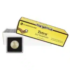Guardhouse Tetra Snap Lock, 1/2 oz AGE Coin Holder, coin not included, 25 pack image view-20043TN