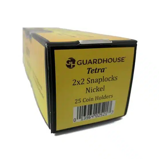 Box of 25 21.2mm, Nickel 2x2 Holders, front upc image view-20035