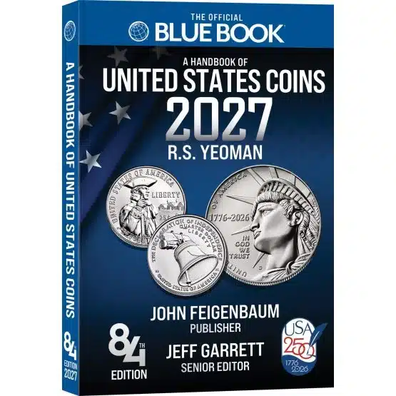Blue Book coin values guide, front cover-21756