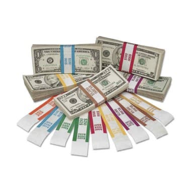 N.F. String and Son Money Bands for Cash-assorted colors strapped cash not included category image view