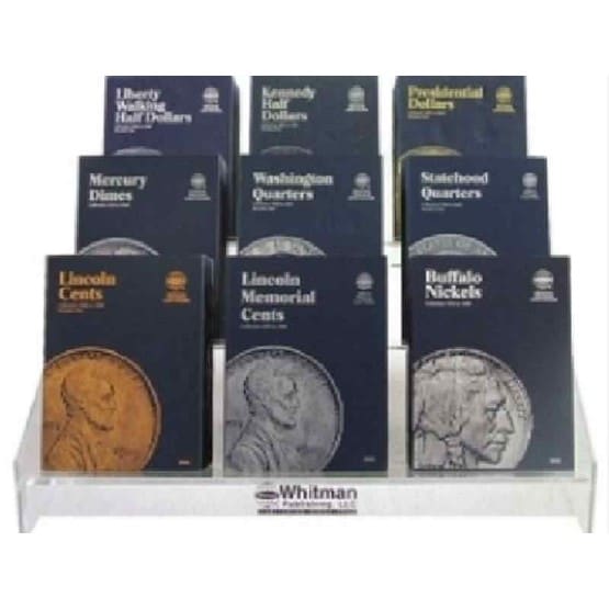 Whitman coin folders display assorted folders category image view