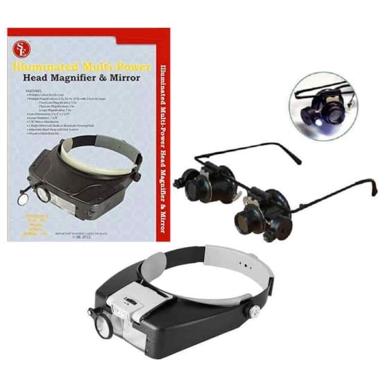 Magnifier headsets glasses category image view