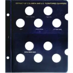 21617-D.C. and Territories-Single Mint-Classic Blue-Blank Page image view-TN