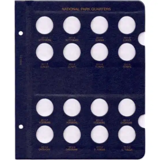 2010-2015, P-D-S Mints, classic blue page 2 image view-21623