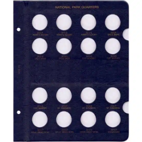 2010-2015, P-D-S Mints, classic blue page 4 image view-21623