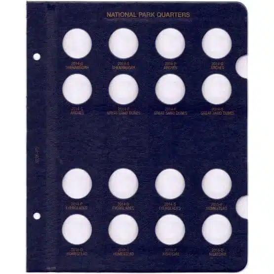 2010-2015, P-D-S Mints, classic blue page 5 image view-21623