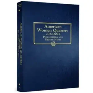 American Women Quarter Album 2022-2025, P-D Mints, classic blue front cover image view-21628