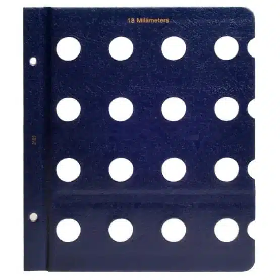 21683-Whitman 18mm Classic Blue Blank Page image view