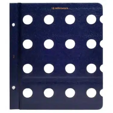 21683-Whitman 18mm Classic Blue Blank Page image view-TN