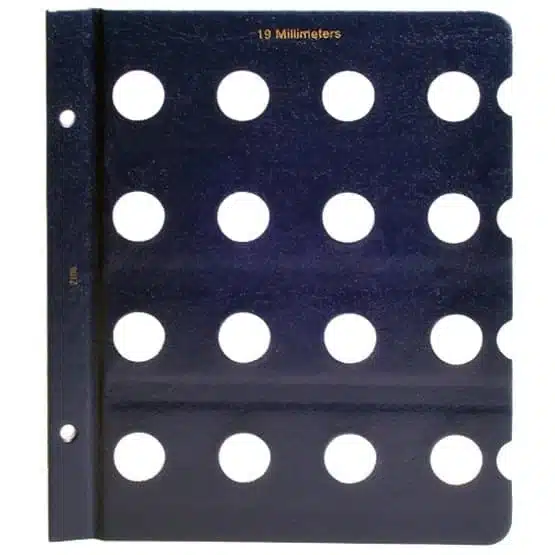 21684-Whitman 19mm Classic Blue Blank Page image view-TN