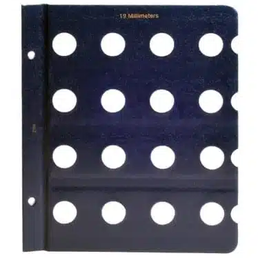 21684-Whitman 19mm Classic Blue Blank Page image view