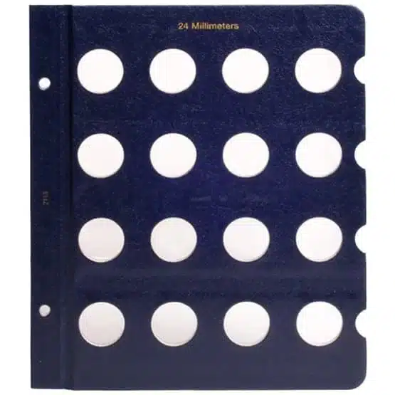 21689-Whitman 24mm Classic Blue Blank Page image view