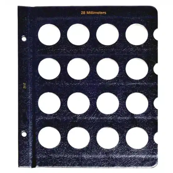 21693-Whitman 28mm Classic Blue Blank Page image view