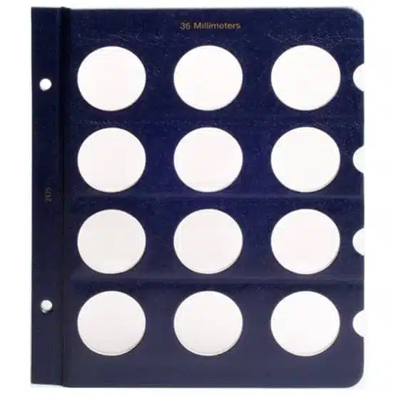 21701-Whitman 36mm Classic Blue Blank Page image view