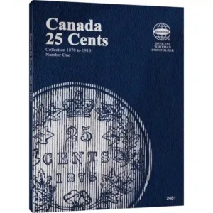 Canada quarter folder 1870-1910, front cover image view-20897