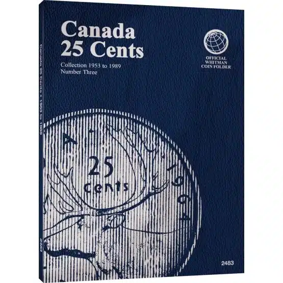 Canada quarter folder 1953-1989, front cover image view-20899